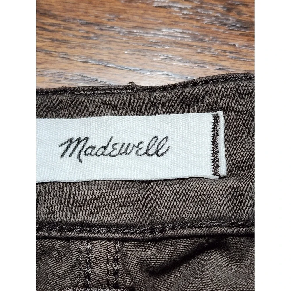 Madewell The Darted Barrel-Leg Pant Women 24 Green Utility Gorpcore NS282 Trendy